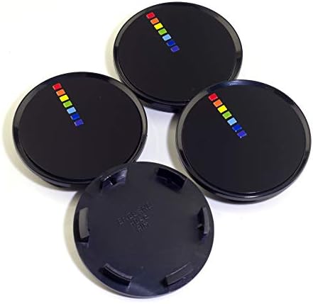 RTRHINOTUNING Set od 4 51mm/45mm šareni Rainbow centrirani poklopci glavčine točka za A3 A4 A5 A6 A8 Cruze Camry
