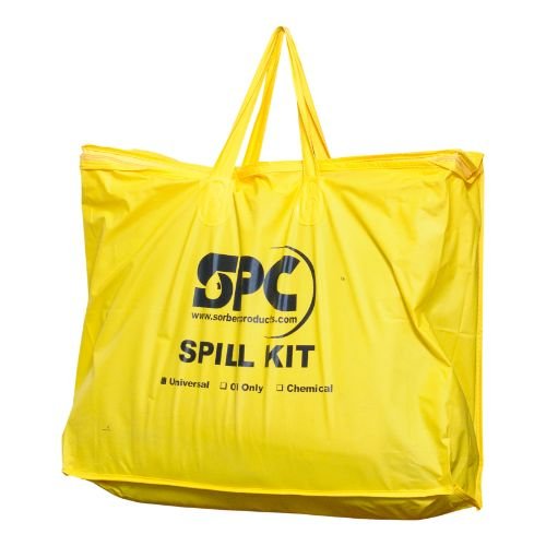 Brady SPC Sko-PP ulje Prijenosni komplet za izlijevanje - uključuje odlagalicu, upute, rukavice, jastučiće