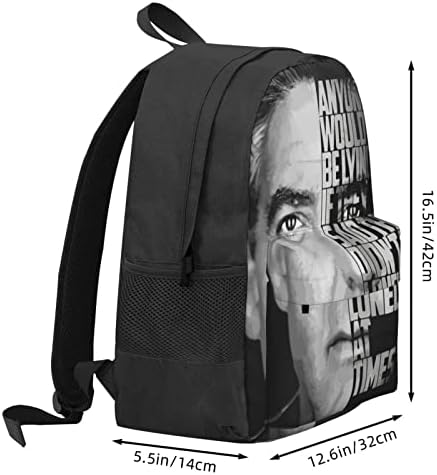 George Clooney Backpack modni uniseks Veliki kapacitet za slobodno vrijeme za slobodno vrijeme ruksaci laptop