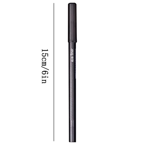 Xiahium 1pc Gel olovka za oči mat vodootporna Sumdge-proof Jaka pigmentirana dugotrajna šarena olovka za