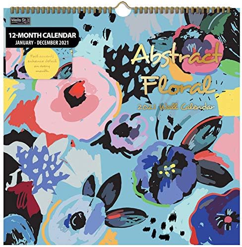 WSBL Sažetak Floral 2021 12x12 spiralni kalendar