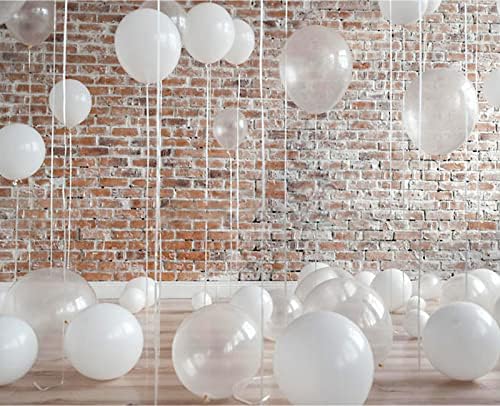 Prozirni baloni od lateksa 12 inča, prozirni baloni od 100 komada, Baloni za zabavu za Baby Shower, helijumski