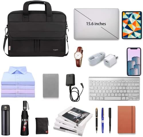 Taygeer torba za Laptop 15,6 inča, poslovna aktovka pokloni za muškarce žene, vodootporna Messenger torba
