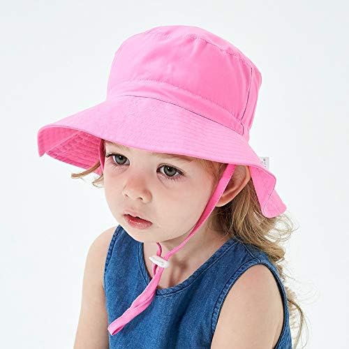 Baby Sun Hat Kids Ljeto UPF 50+ Šešir za zaštitu od sunca Široka široka ručica kašika za kašiku za dijete
