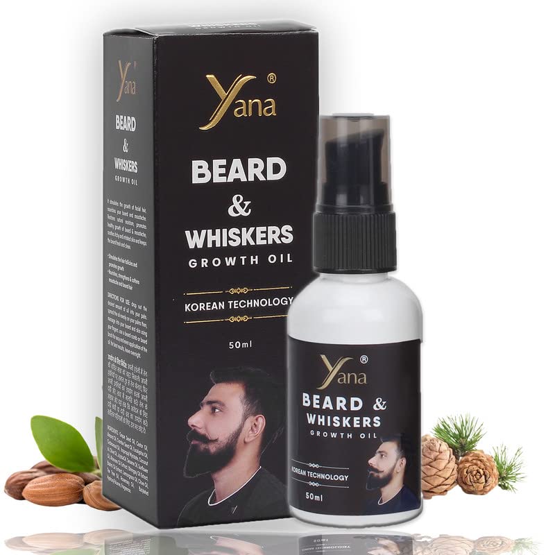 Yana Whiskers & Beard ulje za rast brade Ayurvedic