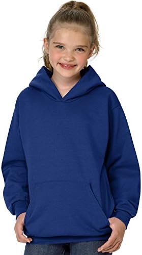 Hanes Youth 7,8 oz. Comfortblend Ecosmart 50/50 pulover, mali, duboki kraljevski