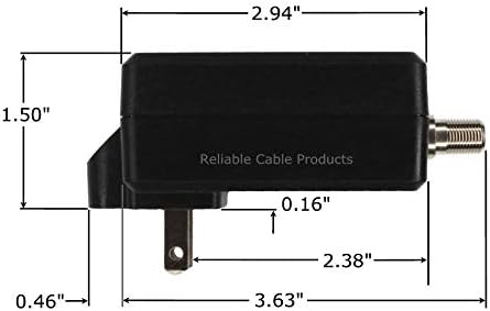 Napajanje, visoka efikasnost OEM zamjenski Adapter za montažu na zid za CATV Drop Amplifiers 15V 500mA sa