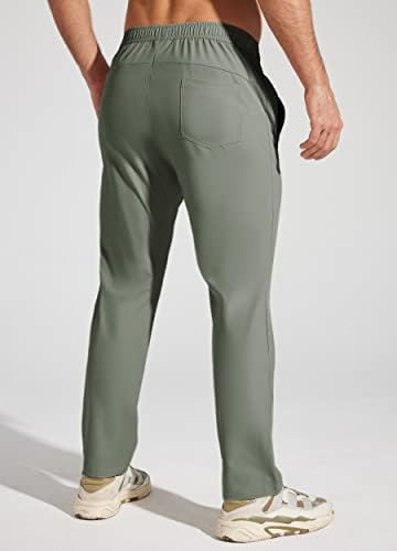 Willit muške pantalone sa džepovima sa zatvaračem otvorene dno brzo suho lagane staze atletski trening
