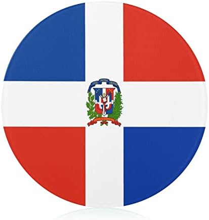 Zastava Dominike ploča za sečenje od kaljenog stakla za seckanje za kuhinjski Hotel