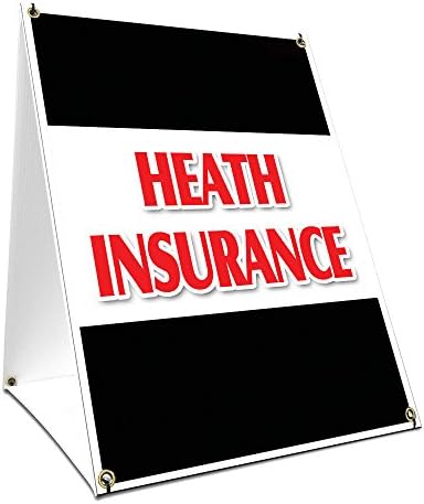 Zdravstveni osiguranje zdravstvenog osiguranja u okviru sa grafikom sa svake strane | 18 x 24 Veličina ispisa