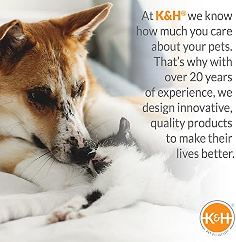 K & amp;H proizvodi za kućne ljubimce za samo-zagrijavanje krevet za kućne ljubimce siva mala 18 X 19 inča