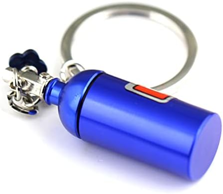Maycom Creative Turbo Privjesak plava mini azotna oksidna boca ključeva ključ lančane prstene za prsten