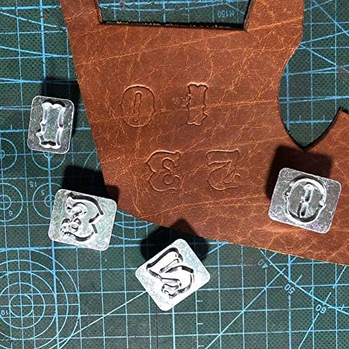 Kožni alati za ispis Brojčanici Rezbarenje kože Art Acfect Set Pisma Marka ručno izrađene izdržljive metalne