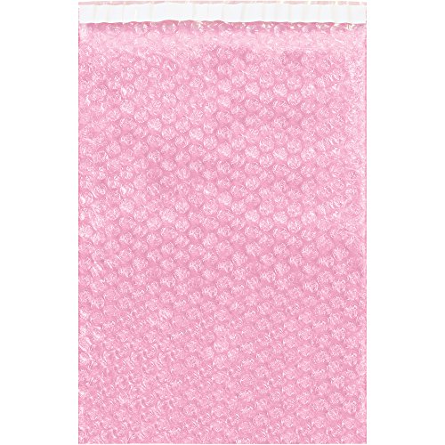 Kutije Brze bfbob47as antistatičke mjehuriće torbice, 4 x 7 1/2, ružičasta