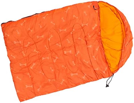 Pasa za spavanje mekana topla vodootporna pakiranje kućnog ljubimca narančasta za kampiranje planinarskog