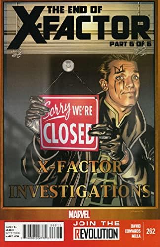 X-Faktor 262 VF / NM; Marvel comic book / Peter David posljednje izdanje