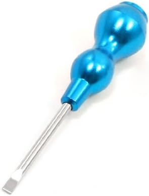 Aexit odvijači sa plavim držačem 2mm širine magnetnog vrha Mini odvijači sa ravnom glavom odvijači ručni