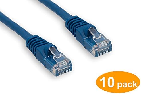 Cablelera ZPK099S1H-10 CAT6 Ethernet kabel UTP ocijenjen 550 MHz sa bezobzirnim čizmama, plavom bojom, 1,5