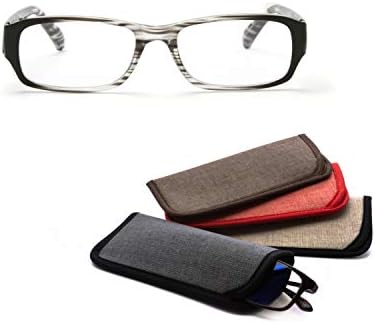Srednje naočale za čitanje za muškarce dizajnirane u Japanu / Fino Spring šarkama za udobnost