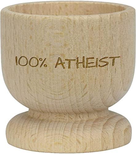 Ateistička Drvena Čaša Za Jaja