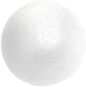 Bestsport 10pcs Božićna dekoracija Modeliranje zanatske polistirene kugla sfera 7cm