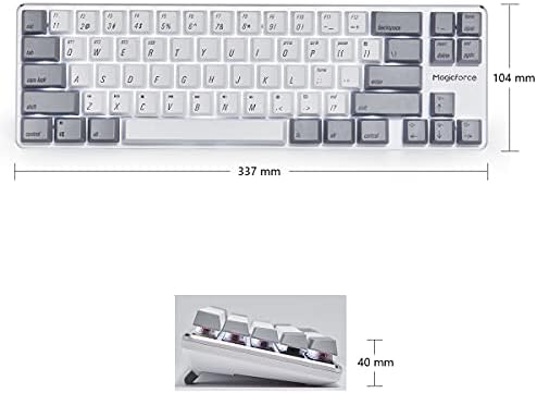 Happy Deals 20% popusta na mehaničku tastaturu za igre Gateron Brown Switch žičana / bežična Bluetooth tastatura