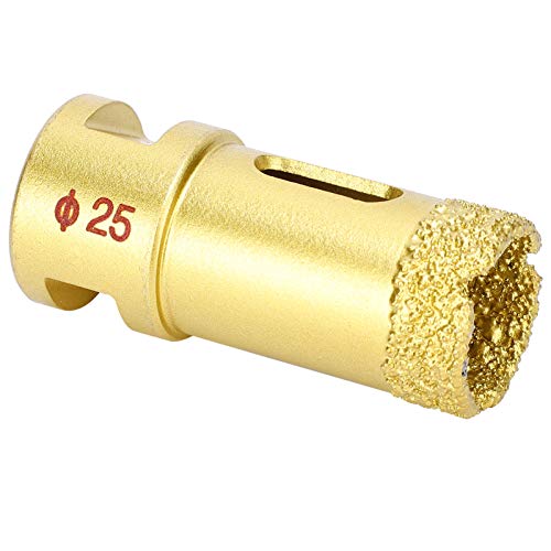 Ftvogue 25mm dijamantska bušilica za rupu lemljenje mermerni otvarač rupa zlatni dijamantski rezač za bušenje,