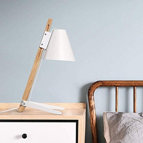 GUOC moderna moderna spavaća soba noćna lampica Nordic Drvena stola svjetlost svjetla za čitanje dnevne
