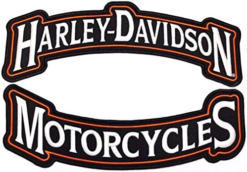 Harley Rocker zakrpa 12 Velika vezena zakrpa motociklističke jakne