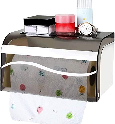 Kutija tkiva, toaletni držač papira vodootporni raspršivač papira Multi funkcionalni zidni tkivo za zidno