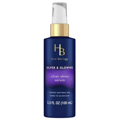 Hb Hair Biology Silver Shine Serum sa biotinom 3.3 fl oz. Vlaga i sjaj. Zaglađuje, omekšava i zdravo sija.