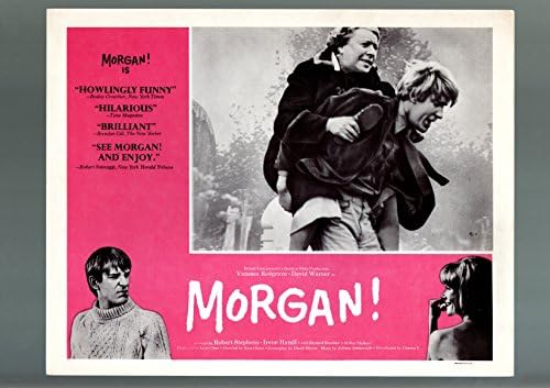 FILMSKI POSTER: MORGAN-LC-VF / NM-VANESSA REDGRAVE-DAVID WARNER-1966-KOMEDIJA-DRAMA-FANTASY VF / NM