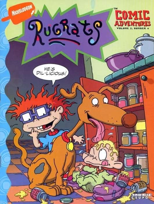 Rugrats Comic Adventures 4 loš; Nickelodeon časopisi comic book