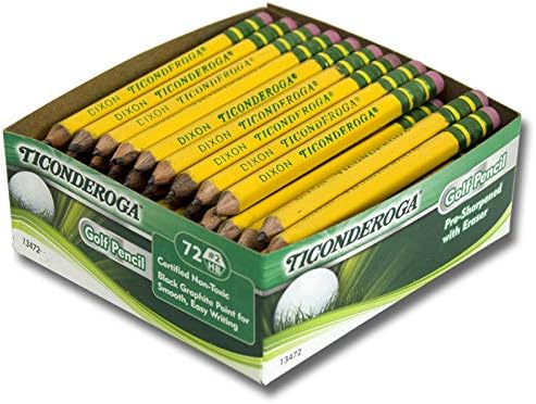 Ticonderoga DIX13472 olovka za Golf, žuta