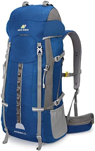 N Nevo Rhino Interni okvir Pješački ruksak 70l / 55L / 35L, najlonski lagani ruksak za kampiranje s kišnim