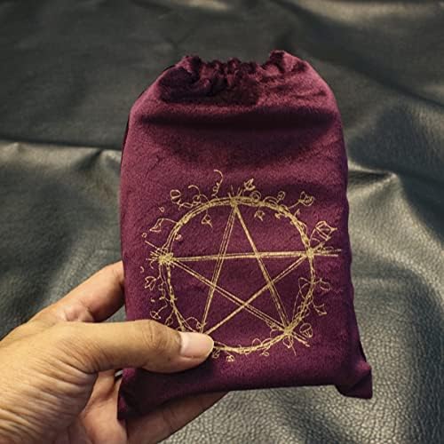 Alipis 1pcbag: torba žrtvena tkanina duhovni muškarci favorizuju Rune debljine kartice držač Organizator