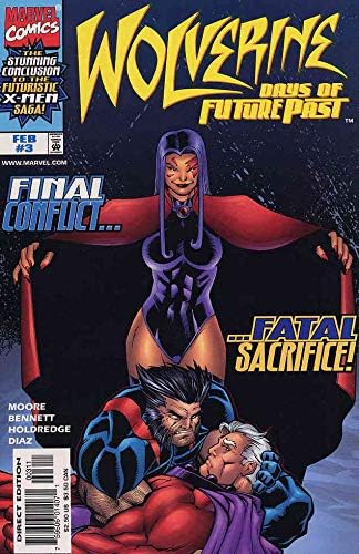 Wolverine: dani buduće prošlosti 3 VF / NM ; Marvel comic book