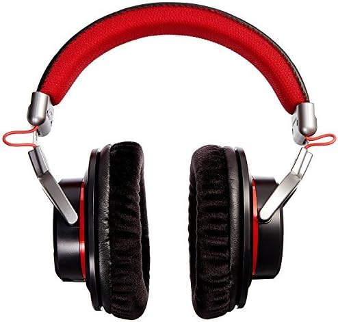 audio-technica ATHPDG1 Premium slušalice za igre na otvorenom, Crvena / Siva / Crna