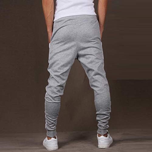 Gdjgta Muškarci Printisani kombinezoni Pant Casual Pocket Sportski radovi Slabeni hlače Trend Trend Sportpants