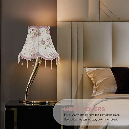 Lalafina Europska stil svjetiljka Viktorijanska svjetiljka E27 baza cvjetni retro rub perle lampe za svjetiljku