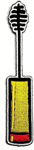 Kleenplus 2kom. Žuta četka flaster za trepavice crtiće naljepnice zanati Umjetnost šivanje popravak vezeno