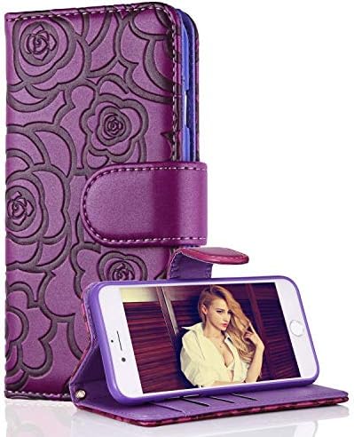 Flyee futrola kompatibilna sa iPhone Xs Max,torbica za novčanik za žene i djevojčice sa držačem za kartice,