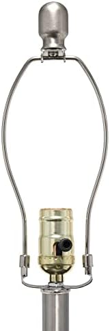LALIA Početna Savremena zarobljena staklena stolna svjetiljka s tkaninom hladovima - brušenom niklom / bijelom