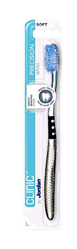 Jordan Clinic Precision bijela meka četkica za zube-pakovanje od 1 komada