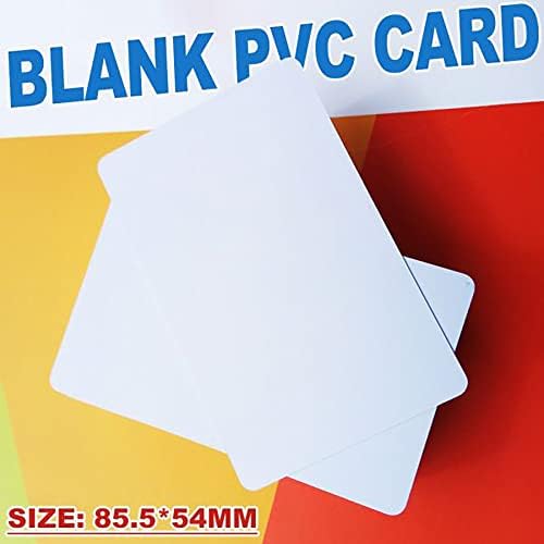 1000 kom prazna PVC kartica 85,5 mm x 54 mm PVC kartica DIY VIP kartica za personalizovano štampanje
