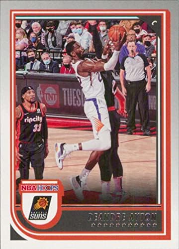 2022-23 Panini NBA HOOPS 166 Deandre Ayton NM-MHE Phoenix Suns Basketball Trgovačka kartica NBA