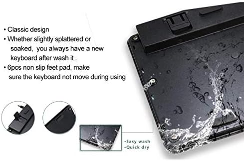 BoxWave tastatura kompatibilna sa LG Gram 17-AquaProof USB tastaturom, periva vodootporna vodootporna USB