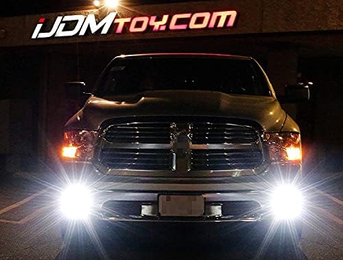 iJDMTOY dual LED pod Light fog lamp Kit kompatibilan sa 2013-18 Dodge RAM 1500, uključuje 20W velike snage