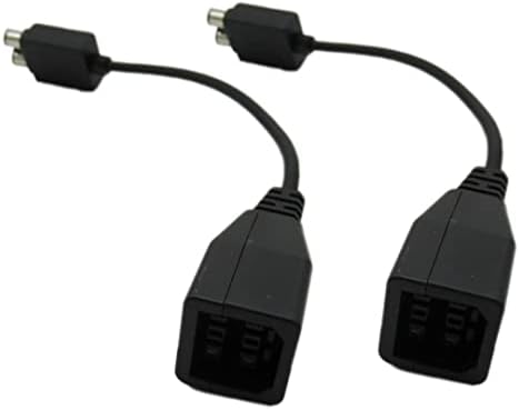 Jamal New 2 kom crne izmjenične struje za napajanje Converter Adapter kabel odgovara za Microsoft Xbox 360