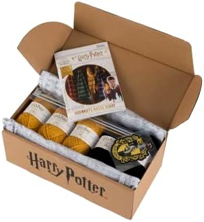 Hero Collector Hogwarts Hufflepuff House šal | Wizarding Svjetski setovi pletenja